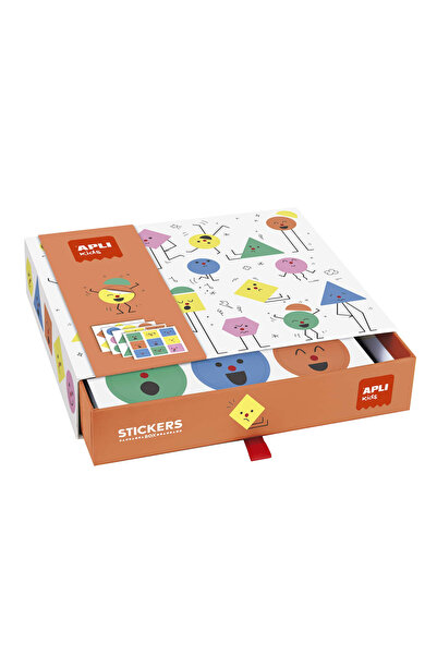 Apli Kids Cutia mea cu stickere - Forme geometrice, emoții