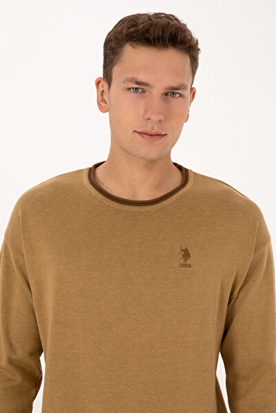 U.S. Polo Assn. Men's Mustard Sweater 50315022-Vr151