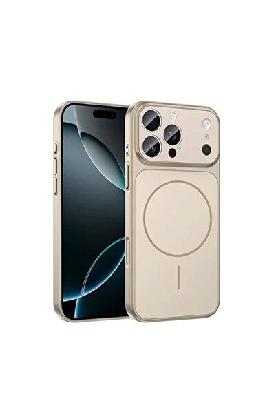 Mi7a iPhone 14 Pro Uyumlu AG Glass Koruyucu Kılıf (iPhone 17 Pro Max Görünümlü)