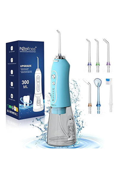 h2ofloss Water Dental Flosser Teeth Cleaner Pick,5 Mode IPX7 Waterproof