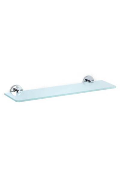 Maison Mex Etajera cu sticla BETSY L.50 l.13.9 H.5.5 cromat/sablat