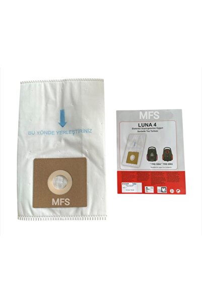 MFS Arçelik Compatible Trb 6984 a / Beko Compatible Trb 5984 a Cloth Dust Bag (5 Pieces)