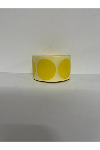 ETİKET KAPIDA 5 CM ÇAP ETİKET 1.000 ADET