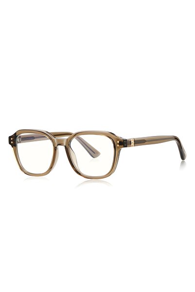 SKYDDAR INNOVATION Unisex/Men's Blue Light Protection Glasses, Metal Frames, 2227, Modern Design, set sticker, Brown