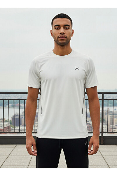 Adot تي شيرت رجالي عالي الأداء قابل للتمدد في اتجاهين