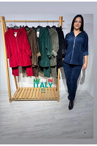 Tuana Otantik Shiny Stone Velvet Suit