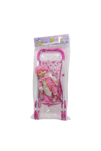 Toysea 14-Inch Cute Doll with IC Sound in PVC Bag, Realistic Talking Toy Doll with Header