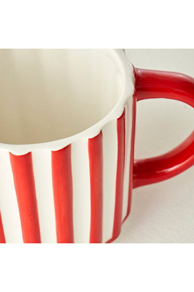 Bella Maison Merry Christmas Ceramic Mug Red (500 Cc)