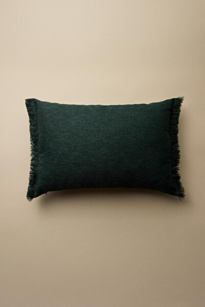 Vanilla Home Husă pentru pernă dreptunghiulară cu franjuri Brivon