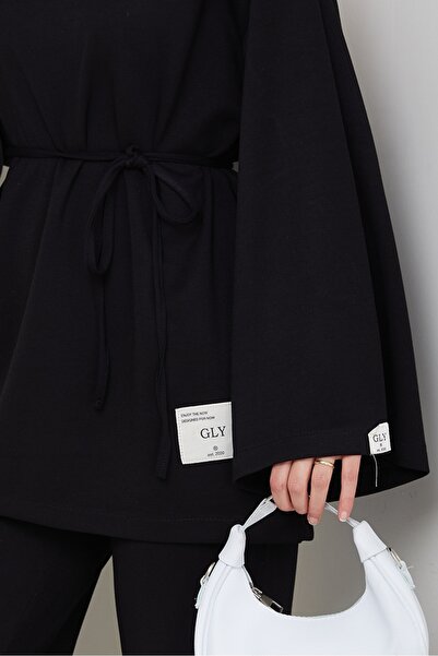 Bestenur Stringed Arma Detail Double Suit 1664 - Black