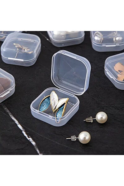 MaffStuff Set of 20 Transparent PVC Organizer Boxes 3.5 x 3.5 x 1.8 cm MaffSt...