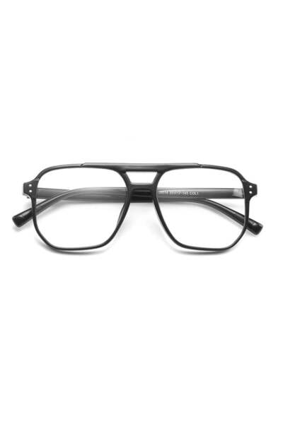 SKYDDAR INNOVATION Blue Light Protection Glasses Unisex/Women, Metal Frames, Modern Design, set sticker, Transparent