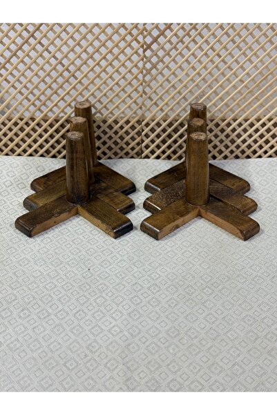 LEGORA WOOD DESİNG 1. Sınıf Gürgen Ağacı 15 Cm Koyu Ceviz Mobilya Koltuk Tv Ü...