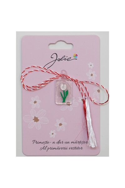 Crocodileskids Ακρυλικό Martisor, μέγεθος μενταγιόν περίπου 2 cm, πολύχρωμο, ...