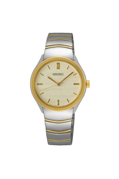 Seiko Women's Quartz Watch - Champagne / Stainless Steel / 30mm