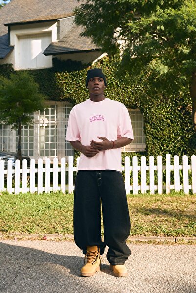 Bershka Kısa kollu baskılı tişört