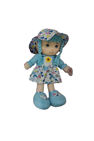 Toysea 20-Inch Soft Rag Doll Set, Plush Cloth Dolls with Flower Dress and Sun Hat, Cute Mix Colors for Kids