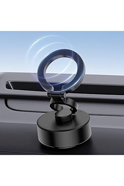 AutoFamily حامل هاتف مغناطيسي للسيارة | حامل لوحة القيادة قابل للتعديل بزاوية...