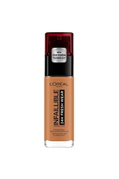 L'Oreal Paris Fond de ten Infaillible 24H Fresh Wear Transfer-resistant Foundation 330 Hazelnut, 30 ml