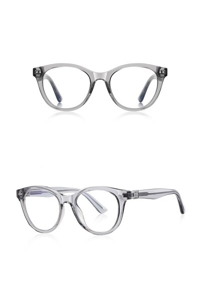 SKYDDAR INNOVATION Unisex/Men's Blue Light Protection Glasses, Metal Frames, 2231, Modern Design, set sticker, Gray