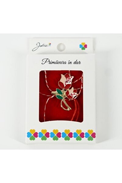 Flippy Martisor Brosa Mica in Cutie, Dimensiune Brosa 2.5-3 cm, Material Meta...
