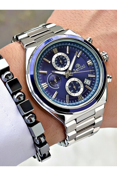 Bentini Men's Wrist Watch – Functional, Steel Band, Waterproof, 2-Year Warranty