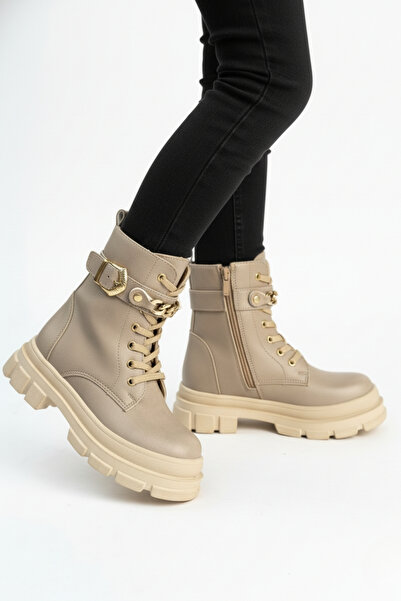 DİGGO KİDS Μπότες για κορίτσια με λεπτομέρεια από αλυσίδα, με φλις εσωτερικά, με φερμουάρ, καθημερινές μπότες, ελαφριά σόλα