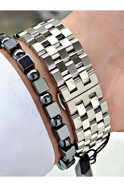 Bentini Men's Wrist Watch – Functional, Steel Band, Waterproof, 2-Year Warranty