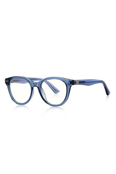 SKYDDAR INNOVATION Unisex/Men's Blue Light Protection Glasses, Metal Frames, 2231, Modern Design, set sticker, Blue