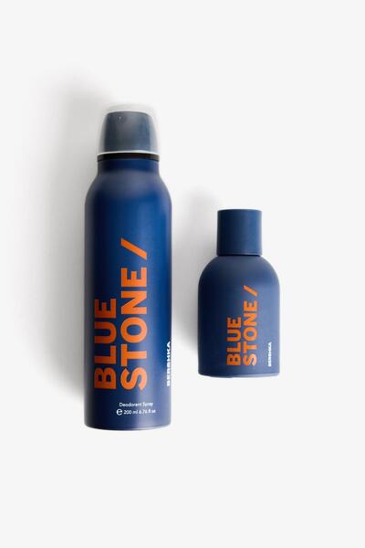Bershka Blue Stone EDT 50 ml & Deso 200 ml.