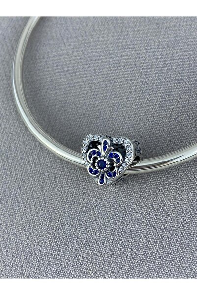 My Story Vintage Asalet Kalp Gümüş Charm