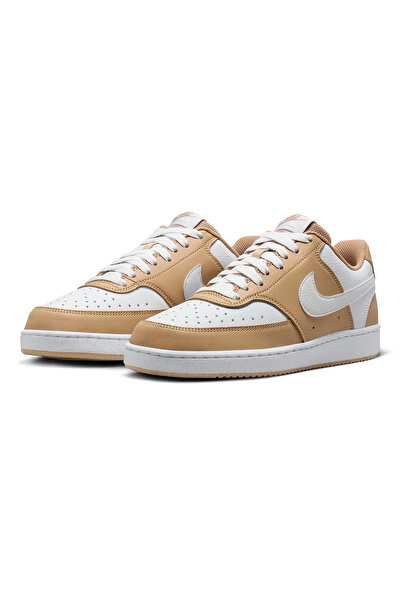 Nike Court Vision Unisex Beige Casual Sneaker Shoes
