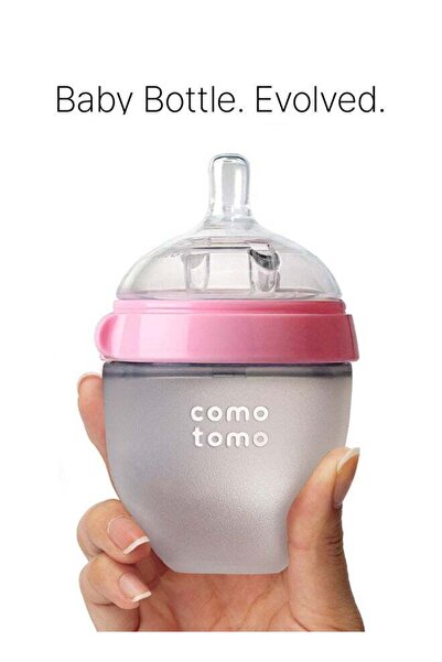 Beauenty Natural Feel Baby Bottle 150ml - Pink