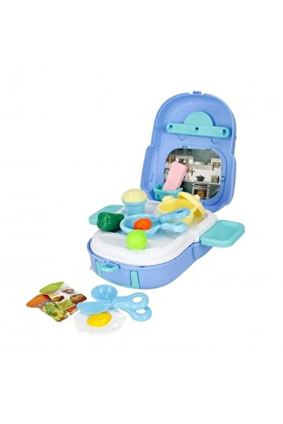 Mega Creative Set de bucătărie pentru copii cu accesorii și rucsac, dimensiuni 17x19x7 cm