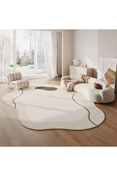 Faria Modern Atypical Carpet for Living Room, Irregular Design, 200x300 cm, Soft and Comfortable