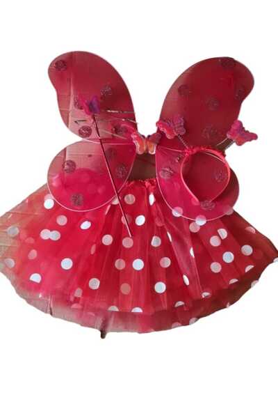 ISO TRADE Costum fluture 3 în 1, Iso Trade, roșu