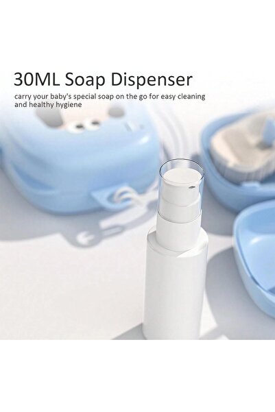 Generic Baby Bottle Cleaning Brush Set 7-in-1, Travel Silicone Bottle Brush Kit - Uand home