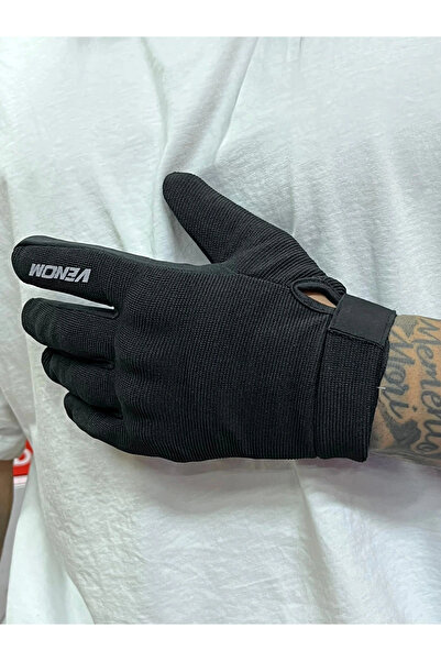 VENOM YAZLIK MOTOSİKLET ELDİVENİ VNP-650 SİYAH