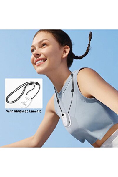 Generic 4K Thumb Action Camera, GoSnap Wearable Mini Action Camera (White-1080P)