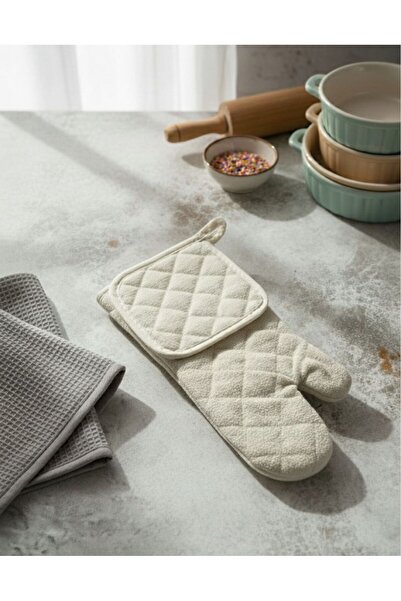 KURT HOMEWARE Yüksek Isıya Dayanıklı Fırın Eldiveni