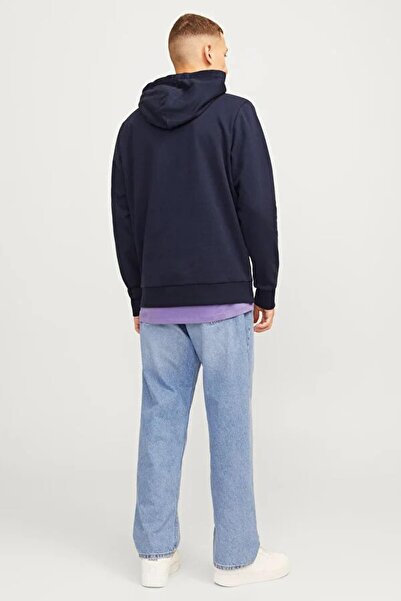 Jack & Jones 12256848 Ανδρικό φούτερ με κουκούλα Jjalvis Sweat Hood