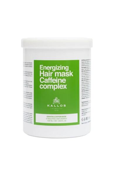 Kallos Cosmetics Kallos Energizing Hair Mask Caffeine Complex Keratin & Caffeine Mask 1000 ml