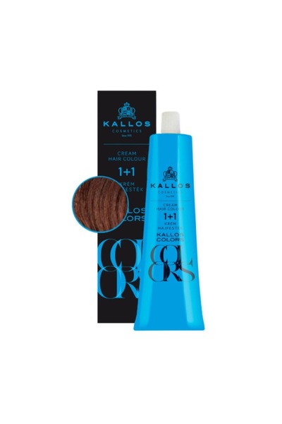 Kallos Cosmetics Vopsea de păr Kallos Colors 60 ml nr. 6R Blond Aramiu