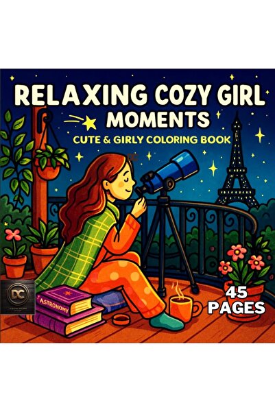 digivom Relaxing Cozy Girl Moments 48 Yaprak