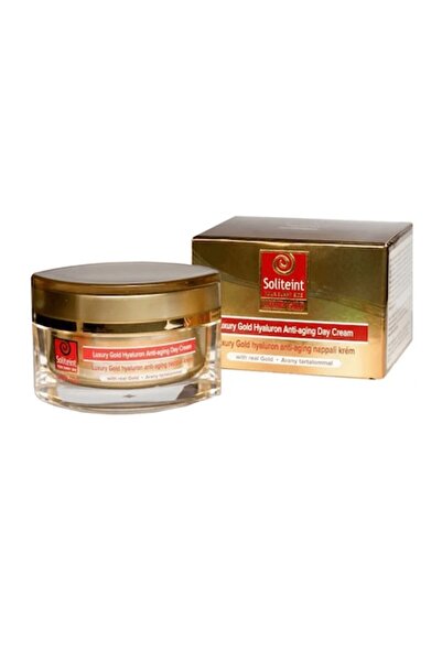 Soliteint Cremă de zi anti-îmbătrânire Luxury Gold Soliteint, 50 ml