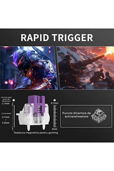 Timebox Gaming Pack: Wireless RGB Mouse (95g) + 60% Mechanical Keyboard (Red Switches)