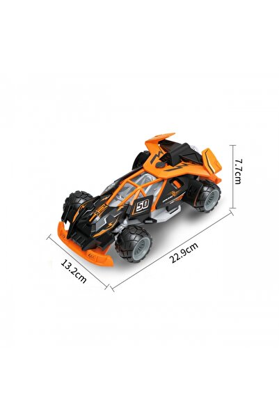 woopie RC Car with LED Lights – 2.4GHz Fast Racing Vehicle with Jet Steam Effect