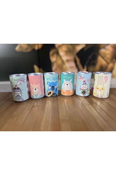 musting Sevimli teneke Kutulu ıslak mendil anahtarlık çanta süslü (2Adet)