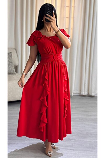 SELSAL Soft ruffle dress