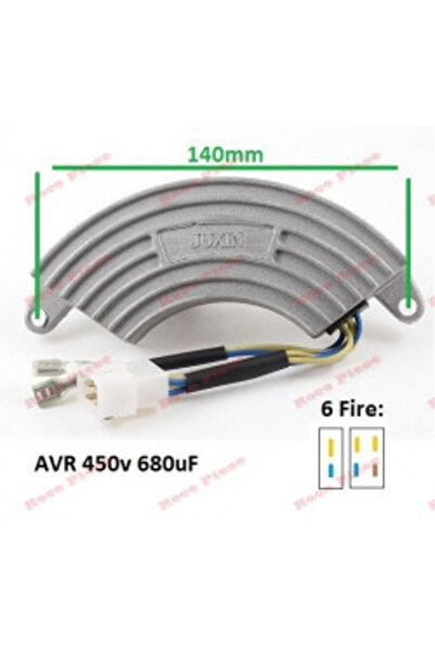 OEM AVR for Generator 5 kW - 7 kW (450 V 680 µF) 6 Wires (aluminum)